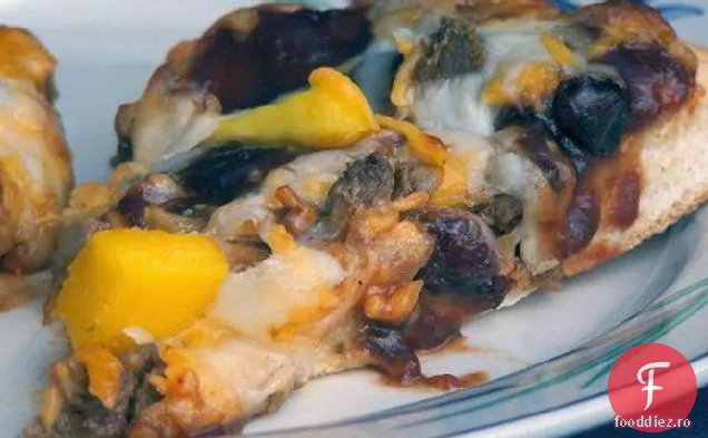 Pizza Vegetariană Cu Afine-Grătar