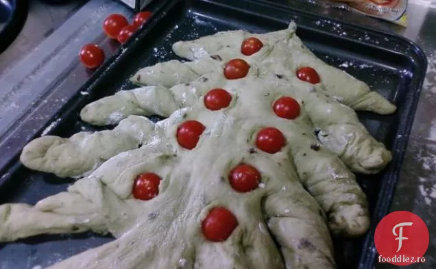 Pâine De Pom De Crăciun Matcha