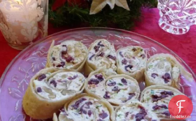 Chevre cu ierburi, Craisin și Pinwheels de nuc