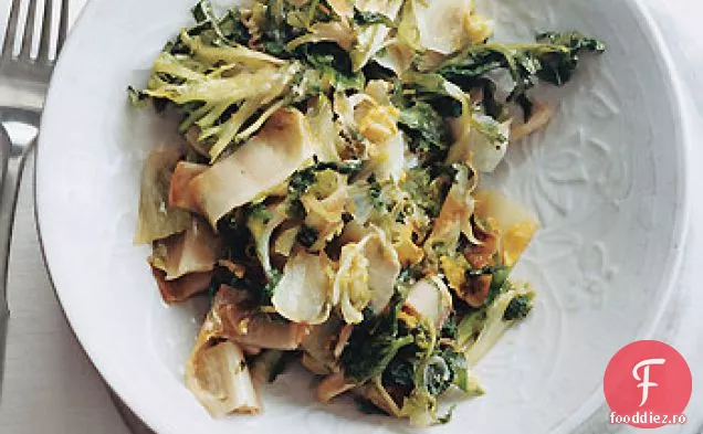 Andive, Escarole și Frisone rapide Sotate
