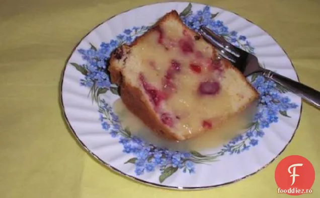 Tort De Afine Cu Portocale Cu Sos De Rom Cu Unt