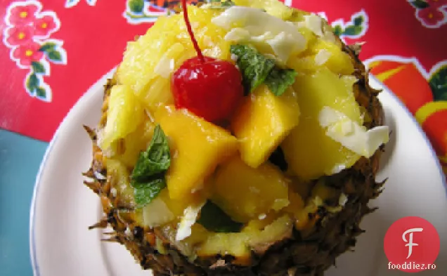 Salata de ananas de afine a mătușii Phil