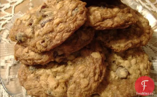 Cookie-Uri Masticabile Cu Fulgi De Ovăz Cu Afine