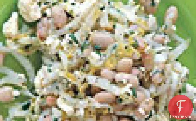 Salată De Conopidă, Fasole Albă Și Feta