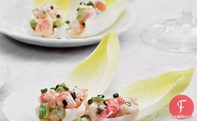 Salată De Creveți-Endive Umplute