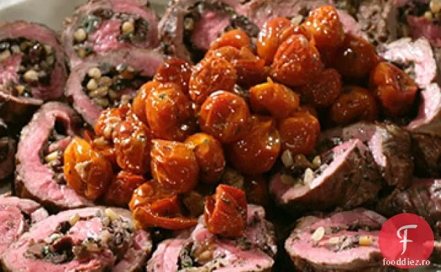 Friptură De Flanc Umplută Cu Măsline