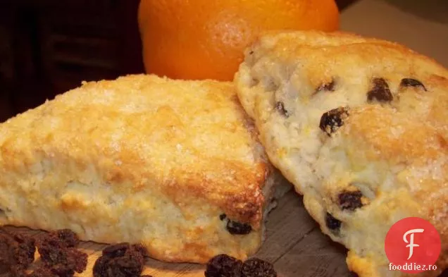 Biscuiți Cu Coacăze Portocalii