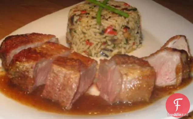 Pui Fript Cu Sos De Smochine