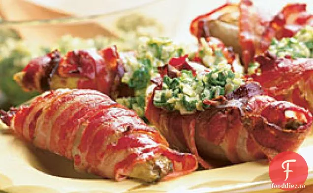 Andive La Grătar Sau La Grătar Cu Pancetta Și Salsa Verde