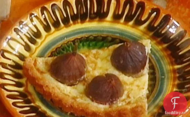 Tarta cu smochine cu crustă de migdale: Crostata di Fichi Mandorlati