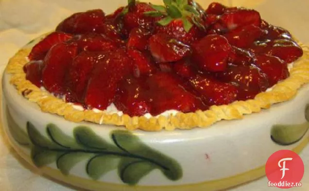Strawberry Satin Pie