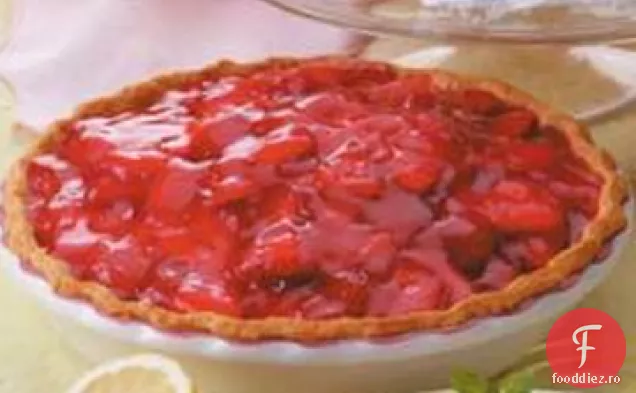 Plăcintă Cu Căpșuni