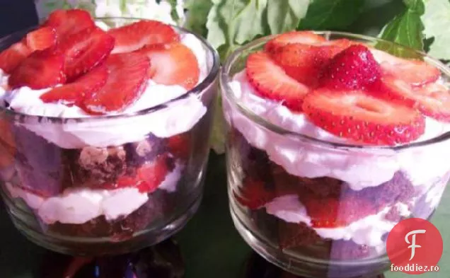 Ușor De Căpșuni Cheesecake Fleac