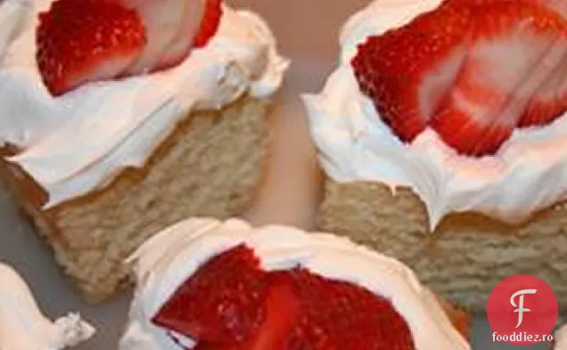 Budinca de cabana (tort pentru shortcake de capsuni)