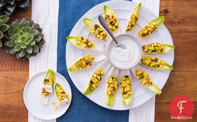 Gustări De Aperitiv De Pui Curry