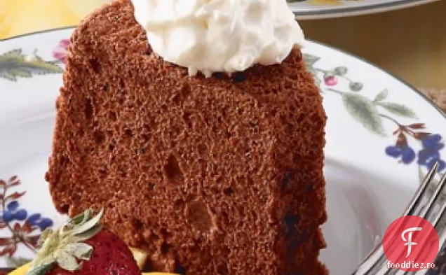 Tort De Mâncare Cu Înger De Ciocolată