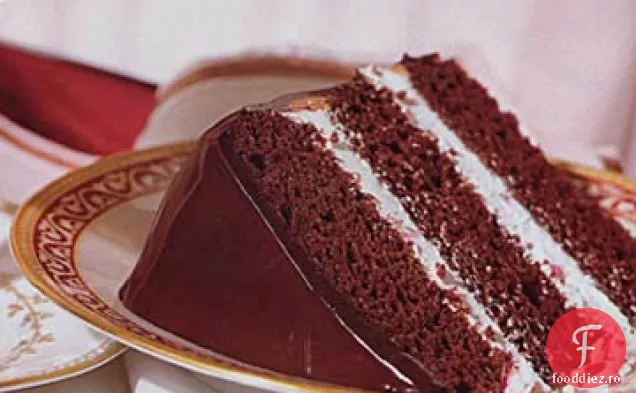 Tort Cu Fudge De Mentă