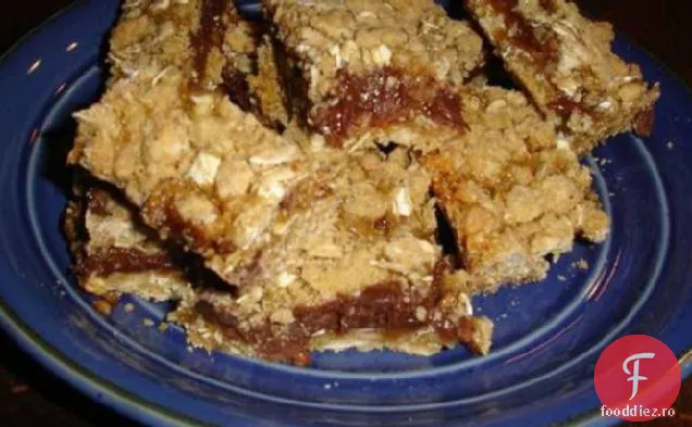 Batoane De Ovăz Caramel-Ciocolată