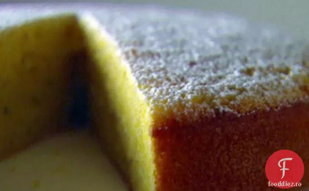 Tort de făină de porumb și rozmarin cu sirop Balsamic