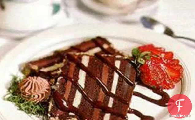 Tort De Marmură De Ciocolată
