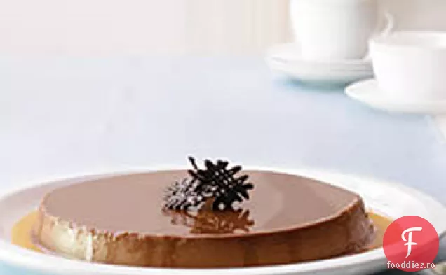 Flan De Cheesecake Cu Ciocolată