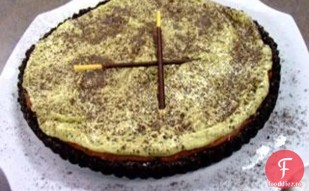 Cheesecake Cu Fistic De Ciocolată