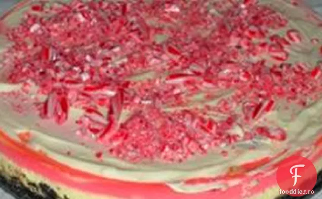Candy Cane Cheesecake