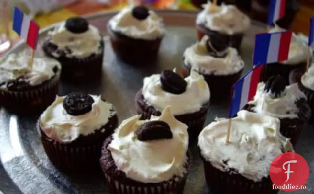 Mini Cupcakes Surpriză Oreo