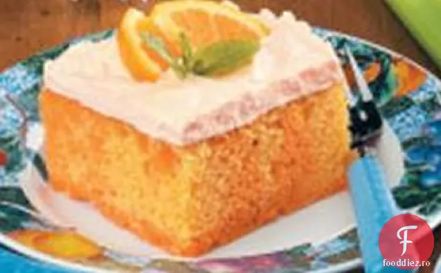 Tort Cu Cremă De Portocale