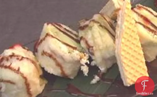 Înghețată Prăjită Tempura