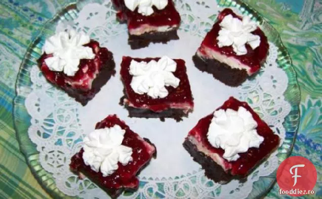 Desert Brownie Cu Zmeură