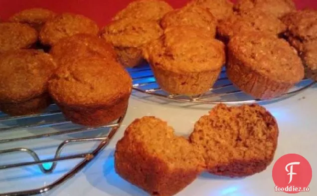 Brioșe Cu Tărâțe De Ovăz (Amish Friendship Bread Starter)