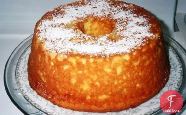 Tort De Budincă Cu Smântână Cu Ananas
