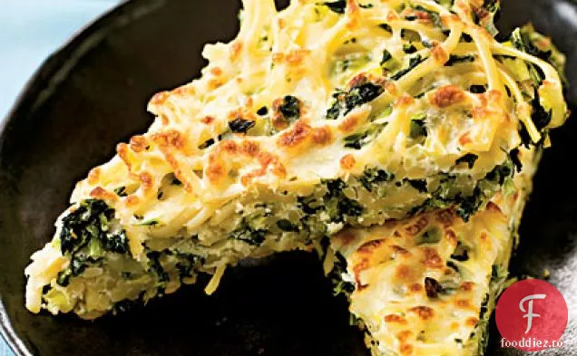 Linguine Frittata Cu Verdeață