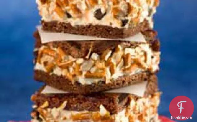 Sandvișuri Cu Înghețată Brownie Dulce Și Sărată