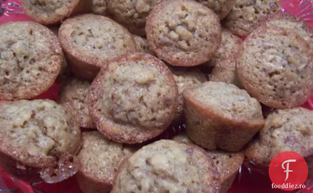 Brioșe Cu Plăcintă Cu Nuci Pecan