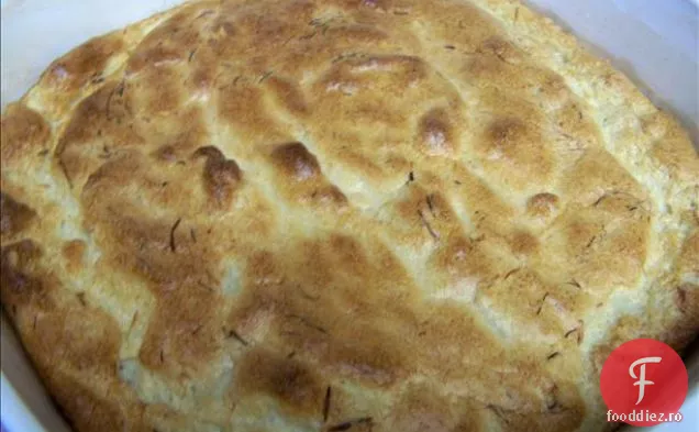 Sufleu Decadent De Pâine Prăjită Franceză
