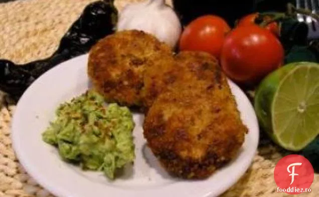 Prăjituri De Pește Chipotle Cu Salsa Guacamole