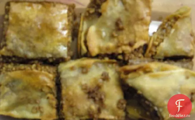 Baklava De Ciocolată-Alune