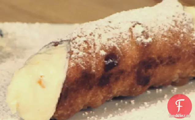 Chip de ciocolată–Cannoli portocalii (Cannoli di Ricotta)