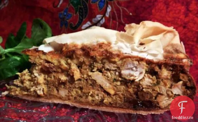 Plăcintă Cu Pui Marocan