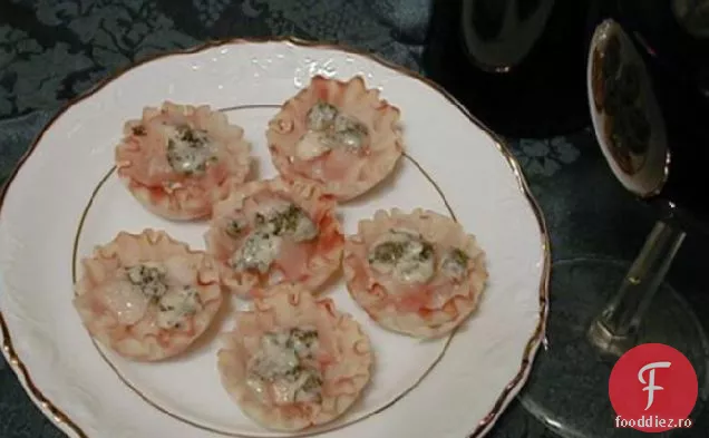 Tartele cu pere și brânză albastră