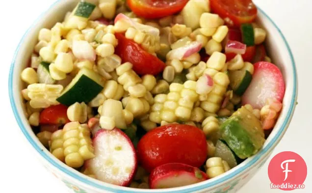 Salată Vibrantă De Porumb Cu Vinaigretă Jalapeimbroko