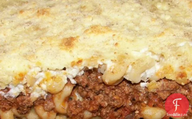 Pastitsio Pie