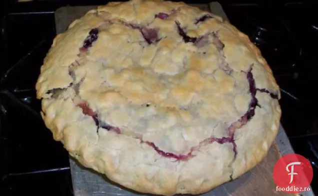 Plăcintă cu cremă de rubarbă a lui Dianne