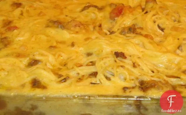 Spasagne sau plăcintă cu spaghete