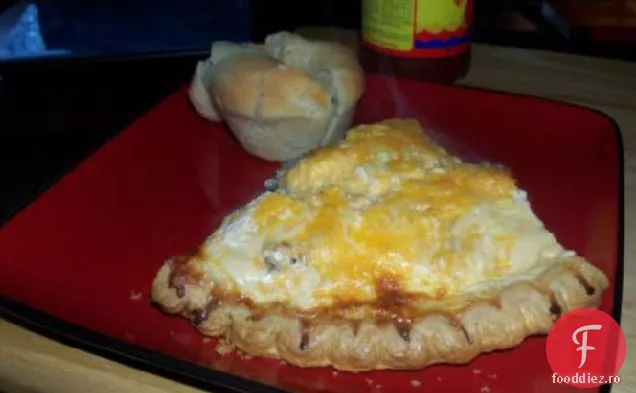 Plăcintă Cu Carne Brânză Cheddar