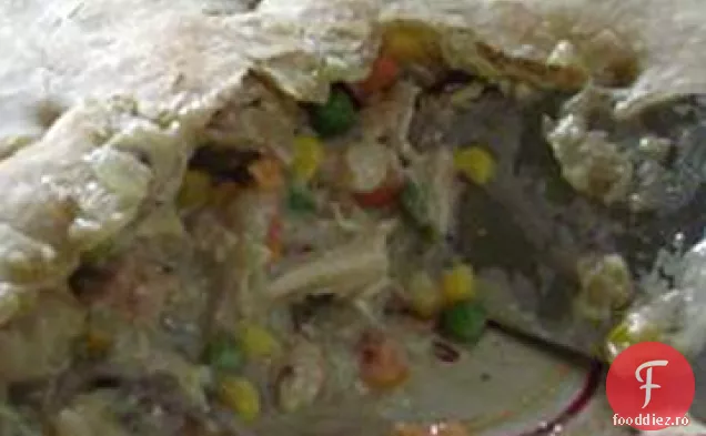 Plăcintă Cu Oală De Pui Cajun
