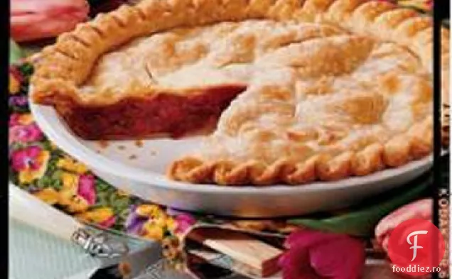 Plăcintă Perfectă Cu Rubarbă