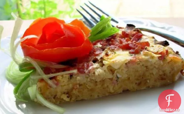 Plăcintă Cu Ouă De Fermă (În Stil Quiche)